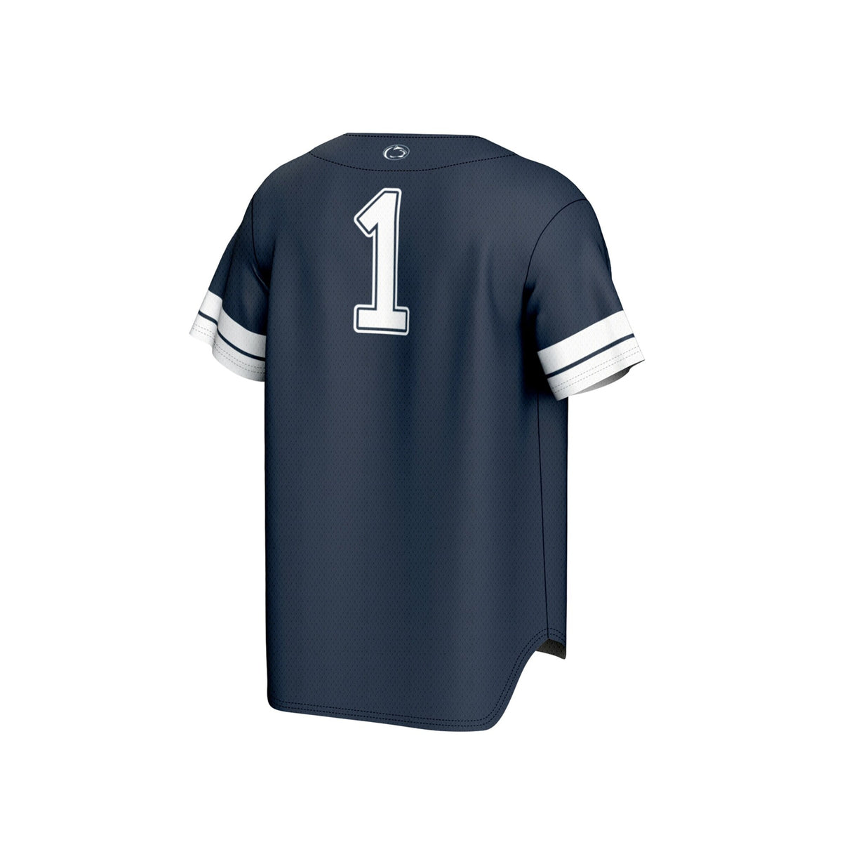#1 Penn State Nittany Lions Lightweight Collegiate Baseball Fashion Jersey - Navy product image 4, provided for visual