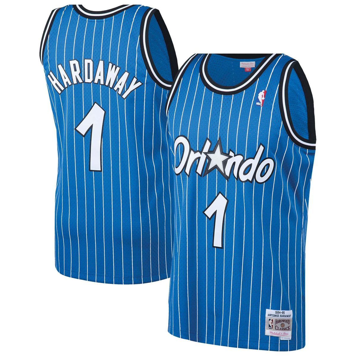 Orlando Magic Hardwood Classics Road Jersey - Anfernee Hardaway product image 1, provided for visual reference and product