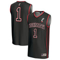 #1 Cincinnati Bearcats Lightweight Basketball Fashion Jersey - Black product image 1, provided for visual reference and