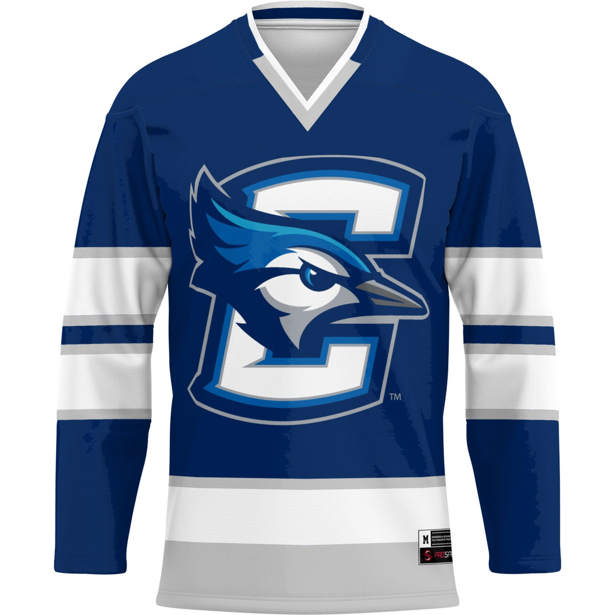 Creighton Bluejays Hockey Jersey - Blue product image 3, provided for visual reference and product detail review