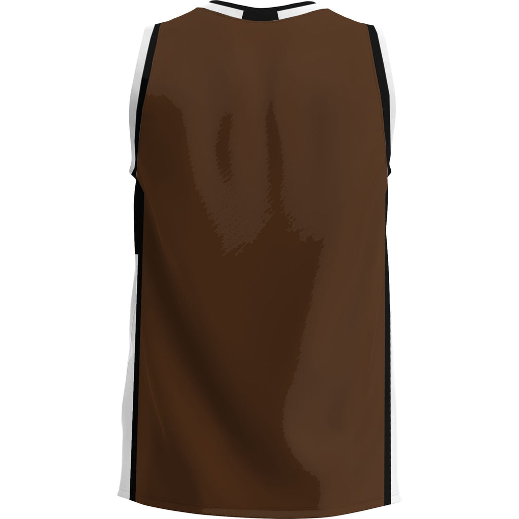 Brown Bears Lightweight Basketball Jersey - Brown product image 4, provided for visual reference and product detail review