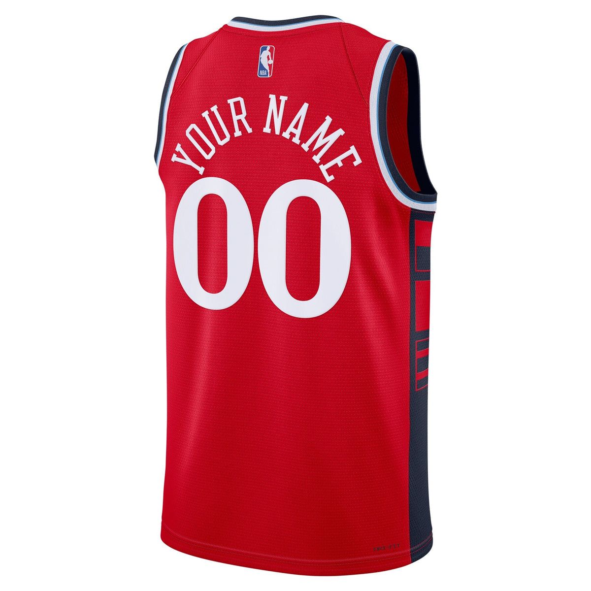 LA Clippers NBA Statement Edition Swingman Jersey - Custom product image 4, provided for visual reference and product detail