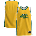 NDSU Bison Lightweight Basketball Jersey - Green product image 1, provided for visual reference and product detail review