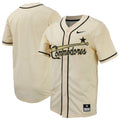 Natural Vanderbilt Commodores Replica Full-Button Baseball Jersey product image 1, provided for visual reference and product