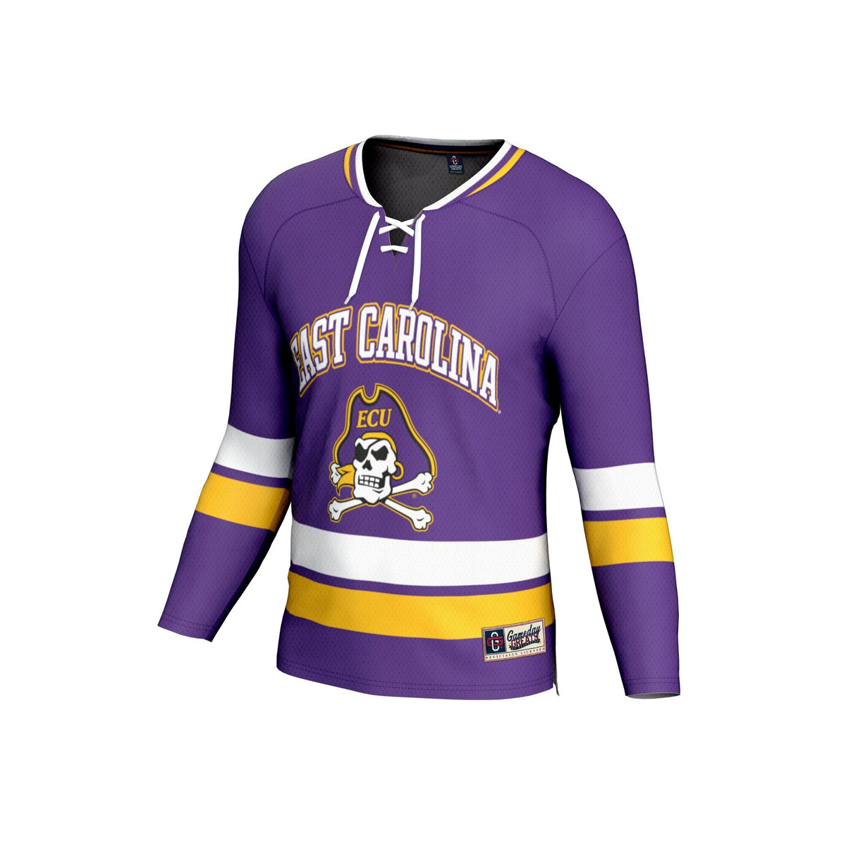 ECU Pirates Spirit Hockey Jersey - Purple product image 3, provided for visual reference and product detail review