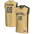 Vanderbilt Commodores NIL Pick-A-Player Lightweight Basketball Fashion Jersey - Gold product image 1, provided for visual
