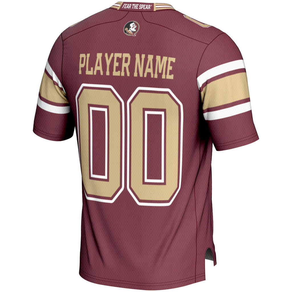 Florida State Seminoles NIL Pick-A-Player Football Jersey - Maroon product image 4, provided for visual reference and