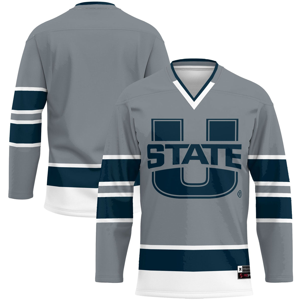 Utah State Aggies Hockey Jersey - Blue product image 1, provided for visual reference and product detail review
