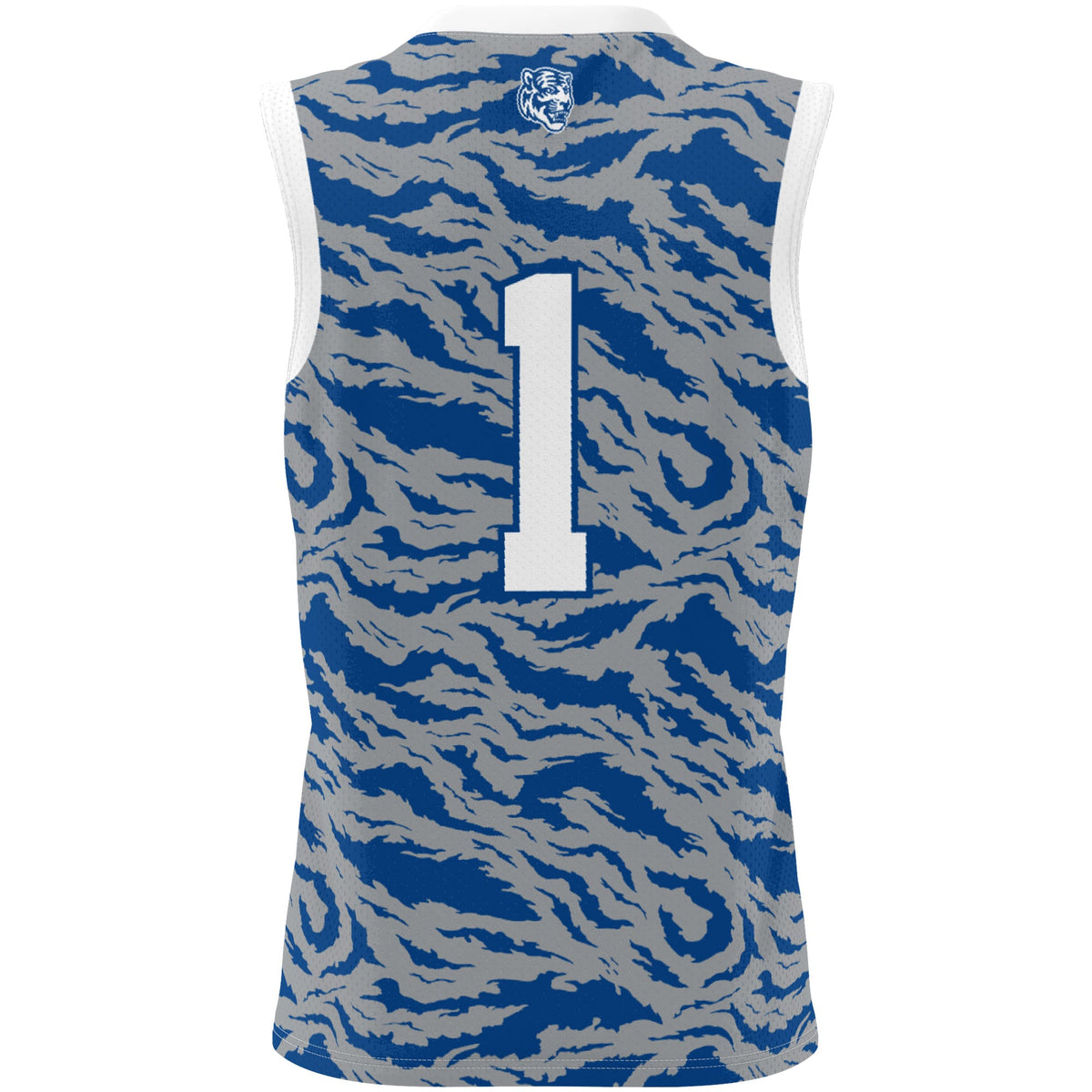 #1 Memphis Tigers Lightweight Basketball Jersey - Royal product image 4, provided for visual reference and product detail