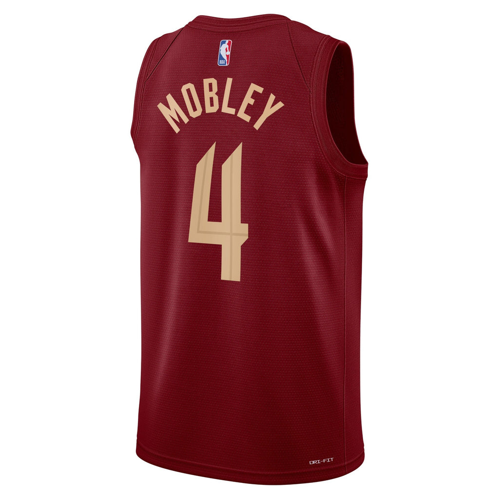 Cleveland Cavaliers Icon Edition Swingman Jersey - Maroon - Evan Mobley product image 3, provided for visual reference and