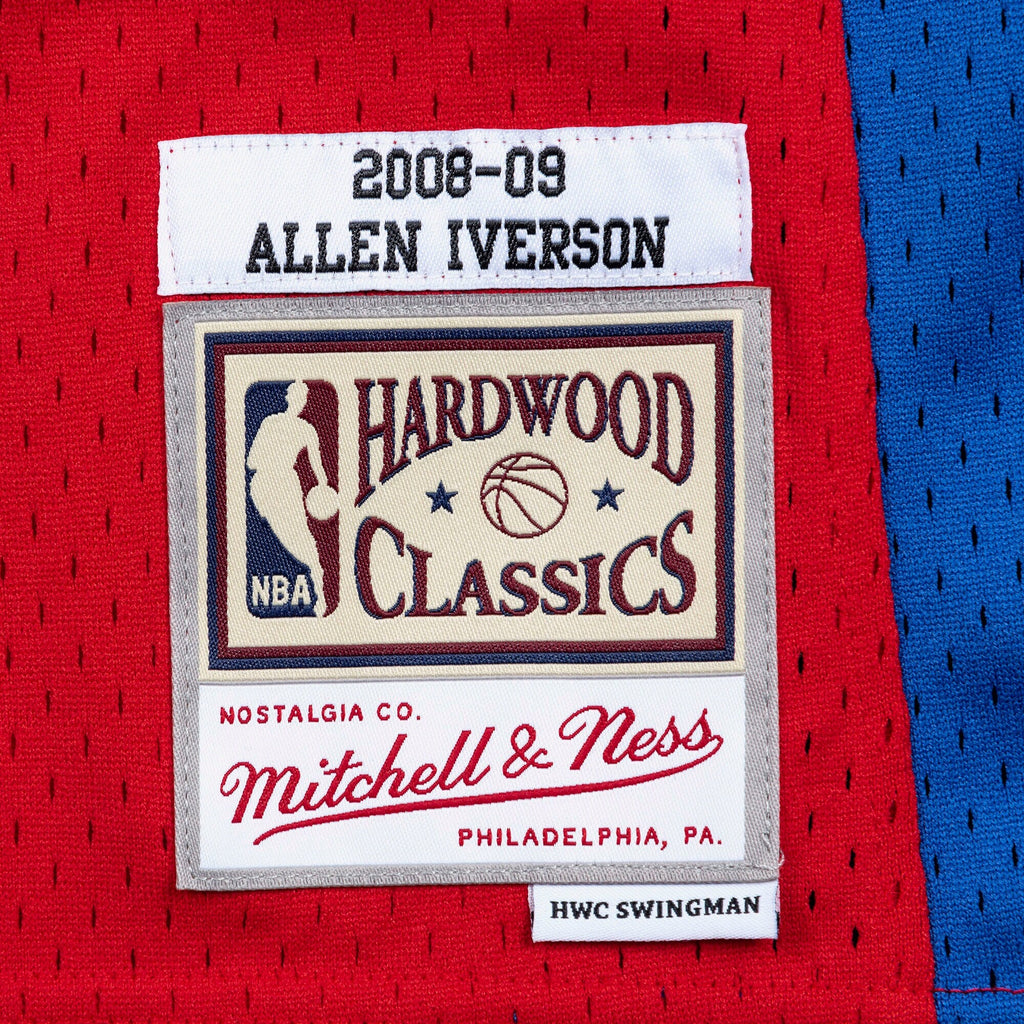 Detroit Pistons Swingman Jersey Allen Iverson 2008-09 product image 4, provided for visual reference and product detail