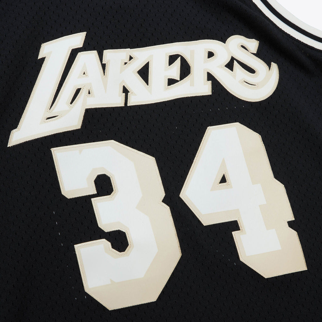 Los Angeles Lakers Off Court Swingman Jersey Shaquille O'Neal 1996 product image 4, provided for visual reference and