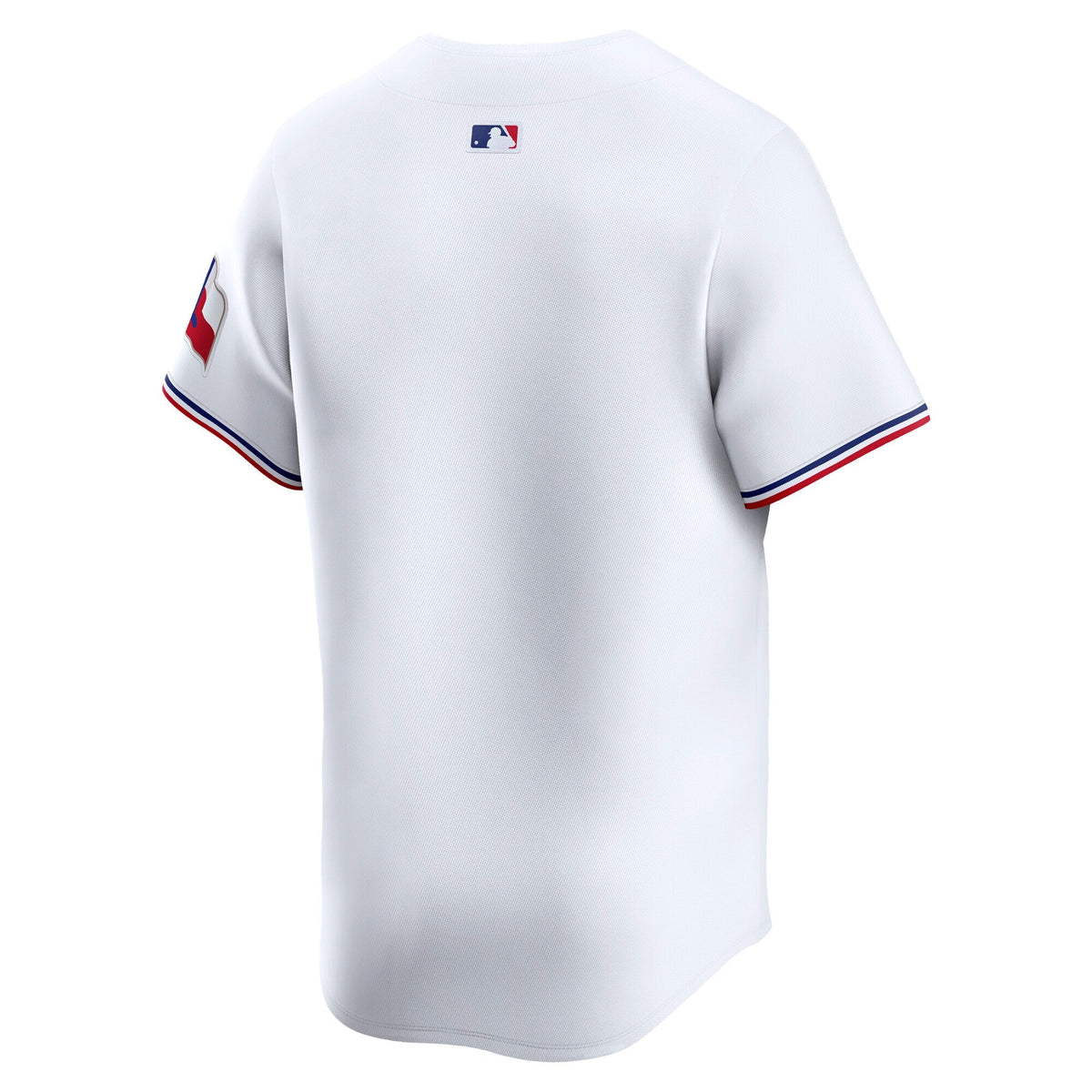 Texas Rangers White Home Limited Jersey product image 4, provided for visual reference and product detail review