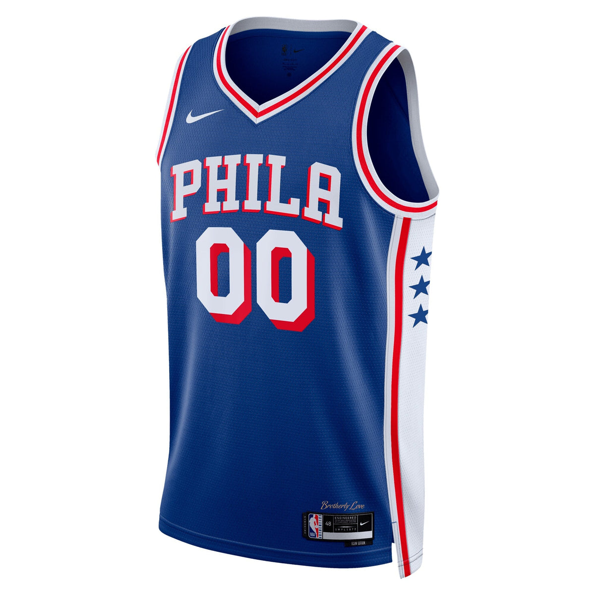 Philadelphia 76ers Icon Swingman Jersey - Custom product image 3, provided for visual reference and product detail review