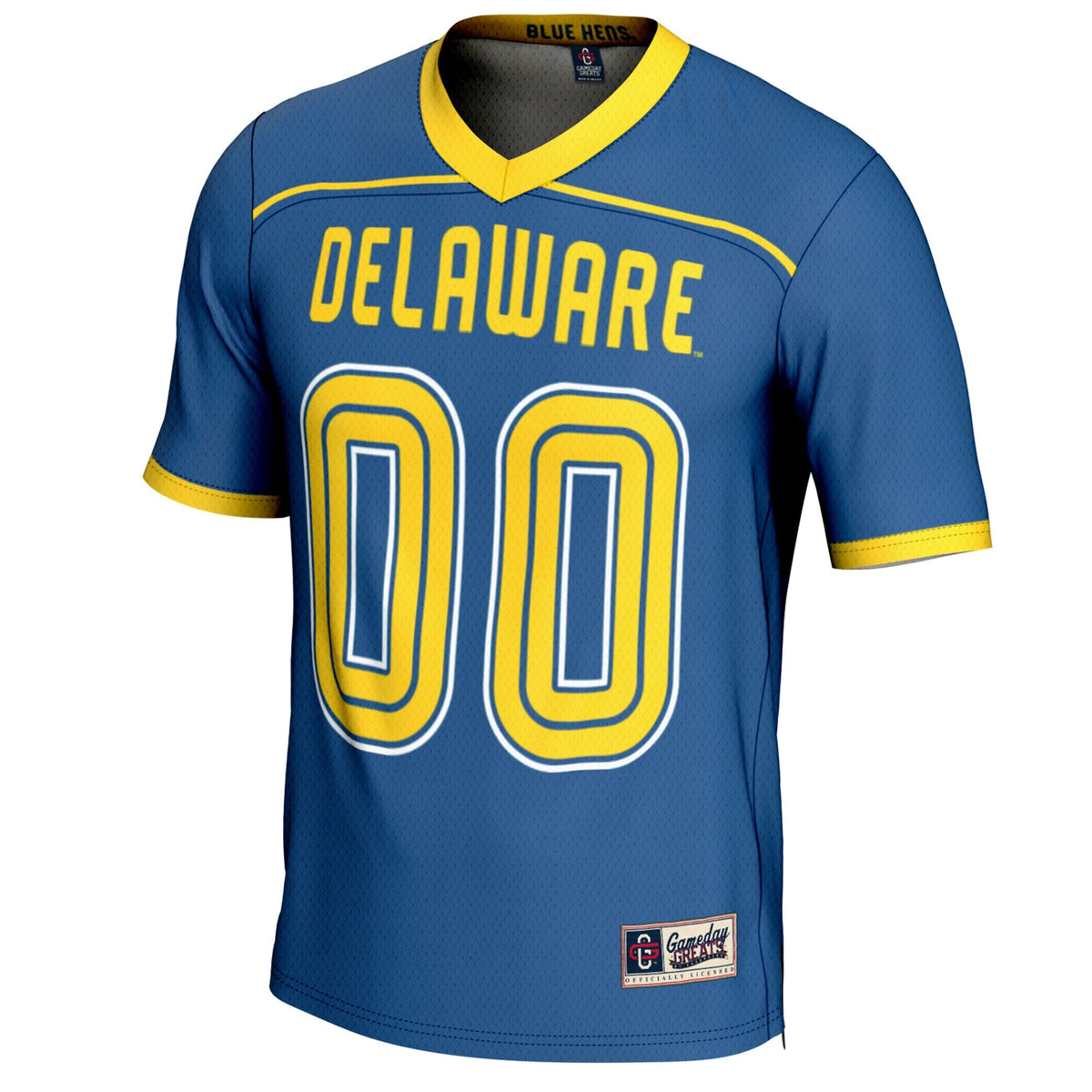 Delaware Fightin' Blue Hens NIL Pick-A-Player Lacrosse Lightweight Jersey - Royal product image 3, provided for visual