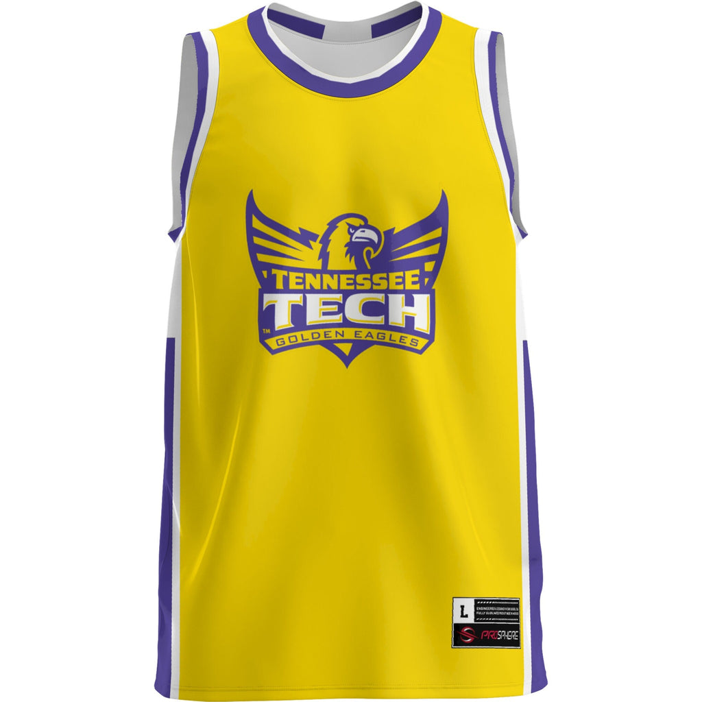 Tennessee Tech Golden Eagles Lightweight Basketball Jersey - Gold product image 3, provided for visual reference and product