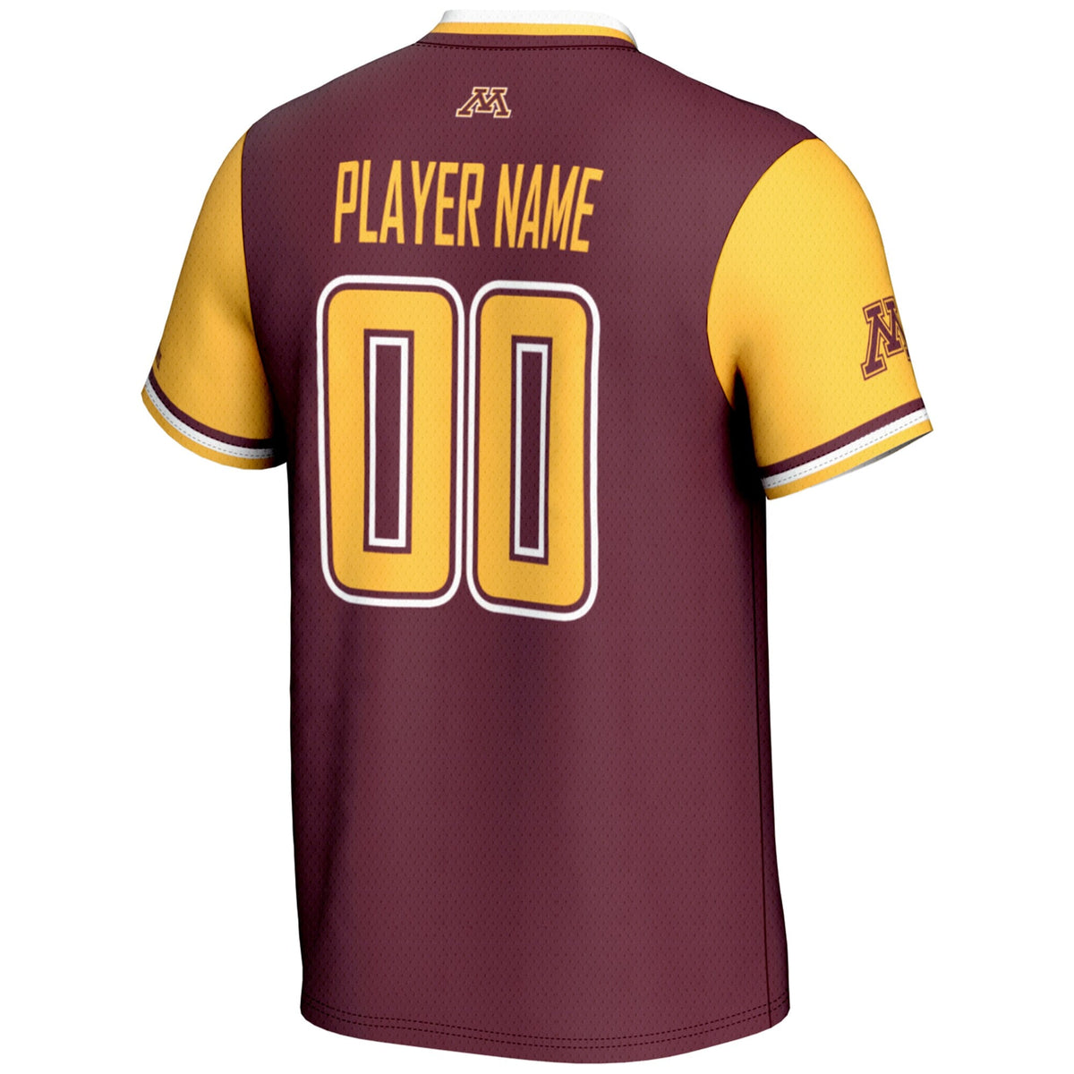 Minnesota Golden Gophers NIL Pick-A-Player Lightweight Softball Jersey - Maroon product image 4, provided for visual