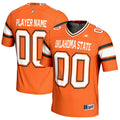 Oklahoma State Cowboys NIL Pick-A-Player Football Jersey - Orange product image 1, provided for visual reference and product