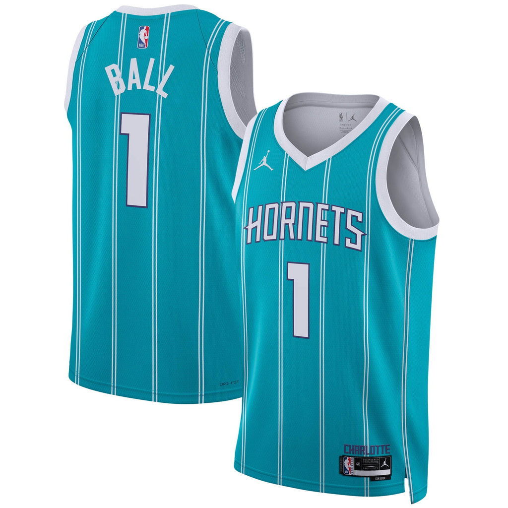 Charlotte Hornets Icon Swingman Jersey - Lamelo Ball product image 1, provided for visual reference and product detail review