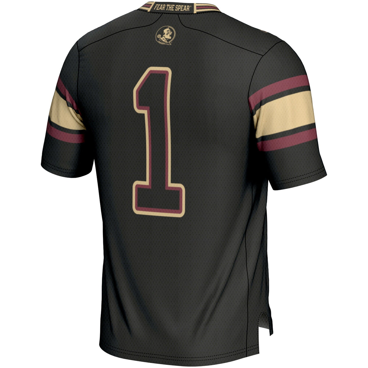 #1 Florida State Seminoles Endzone Football Jersey - Black product image 4, provided for visual reference and product detail