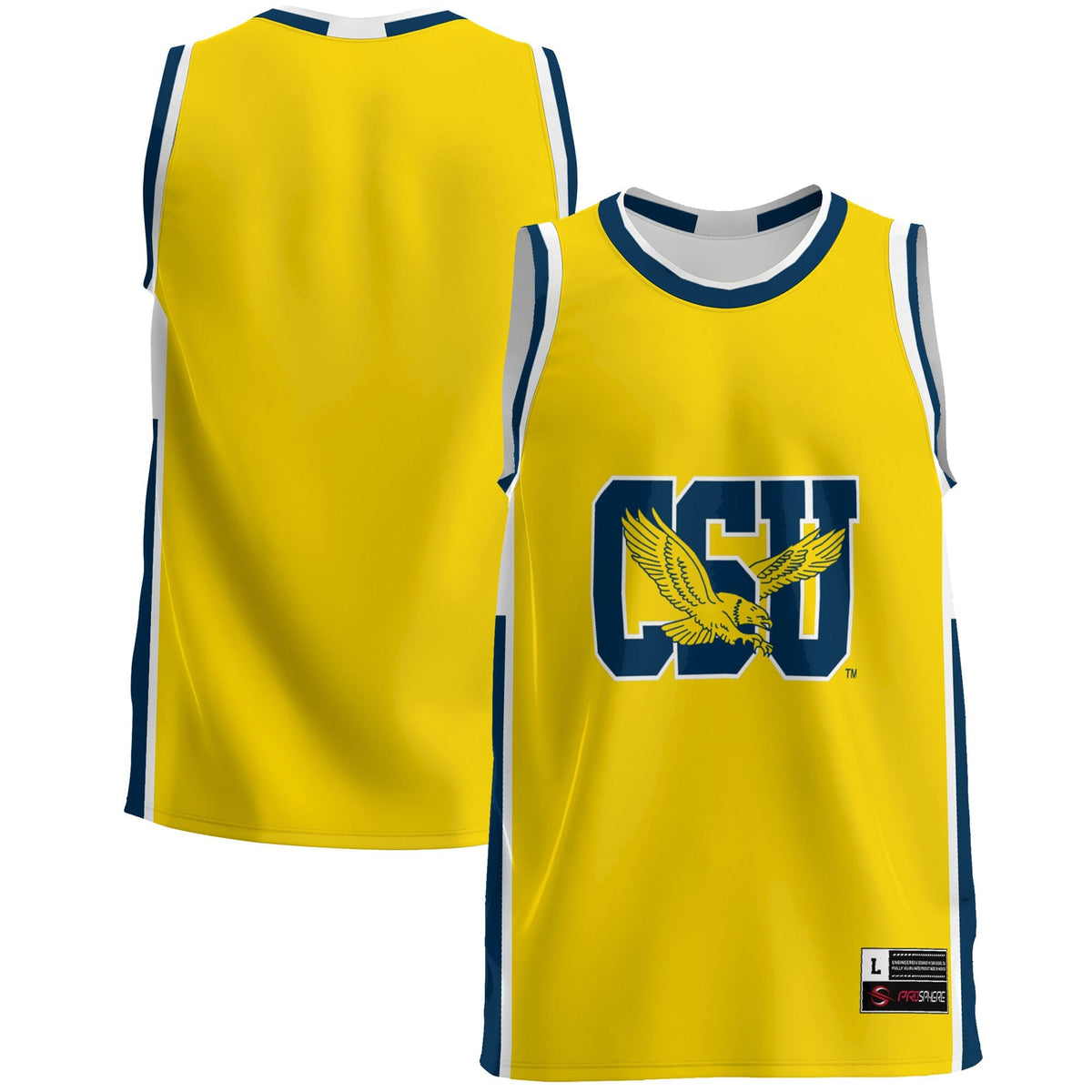 Coppin State Eagles Lightweight Basketball Jersey - Blue product image 2, provided for visual reference and product detail