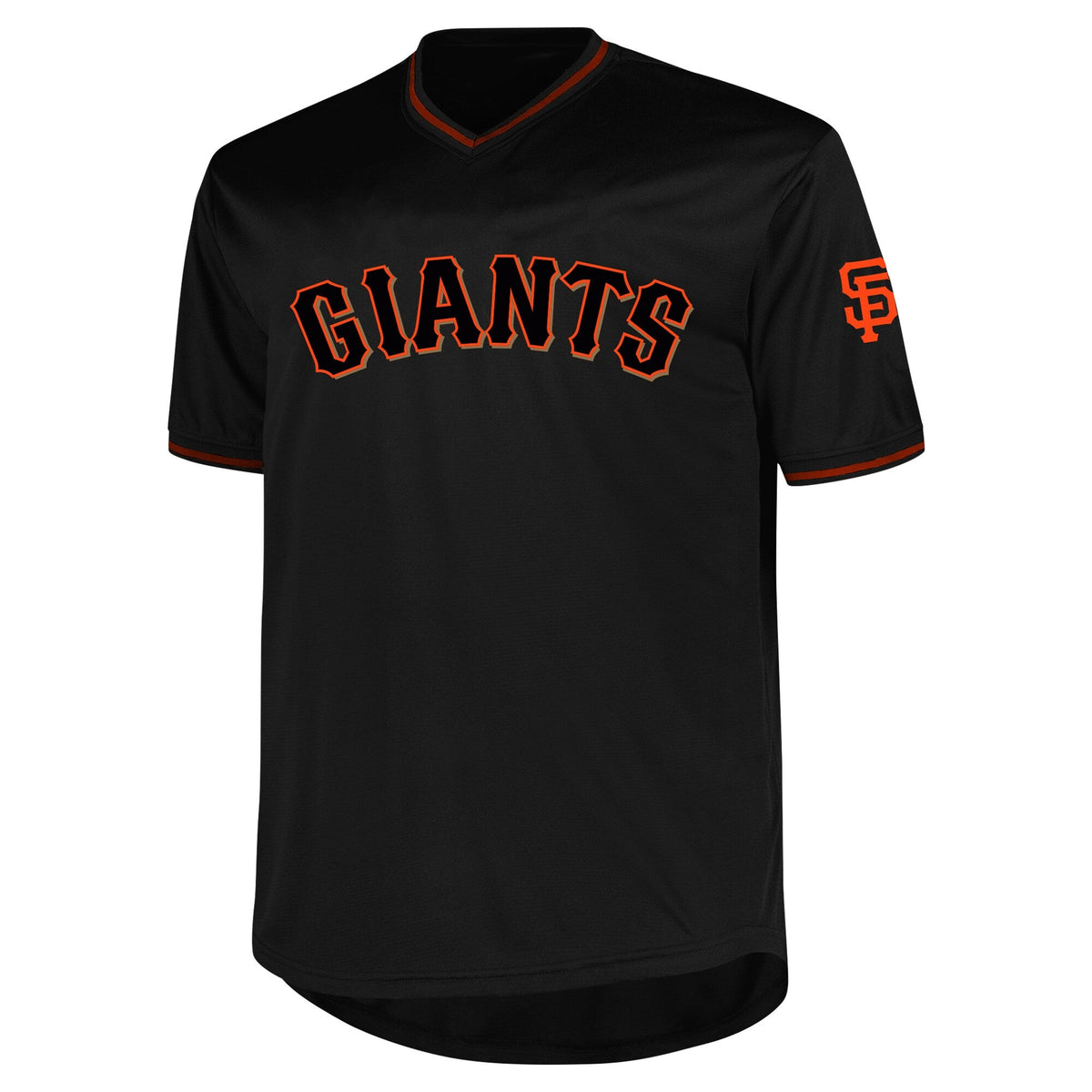 San Francisco Giants Black Big & Tall Pop Fashion Jersey product image 3, provided for visual reference and product detail