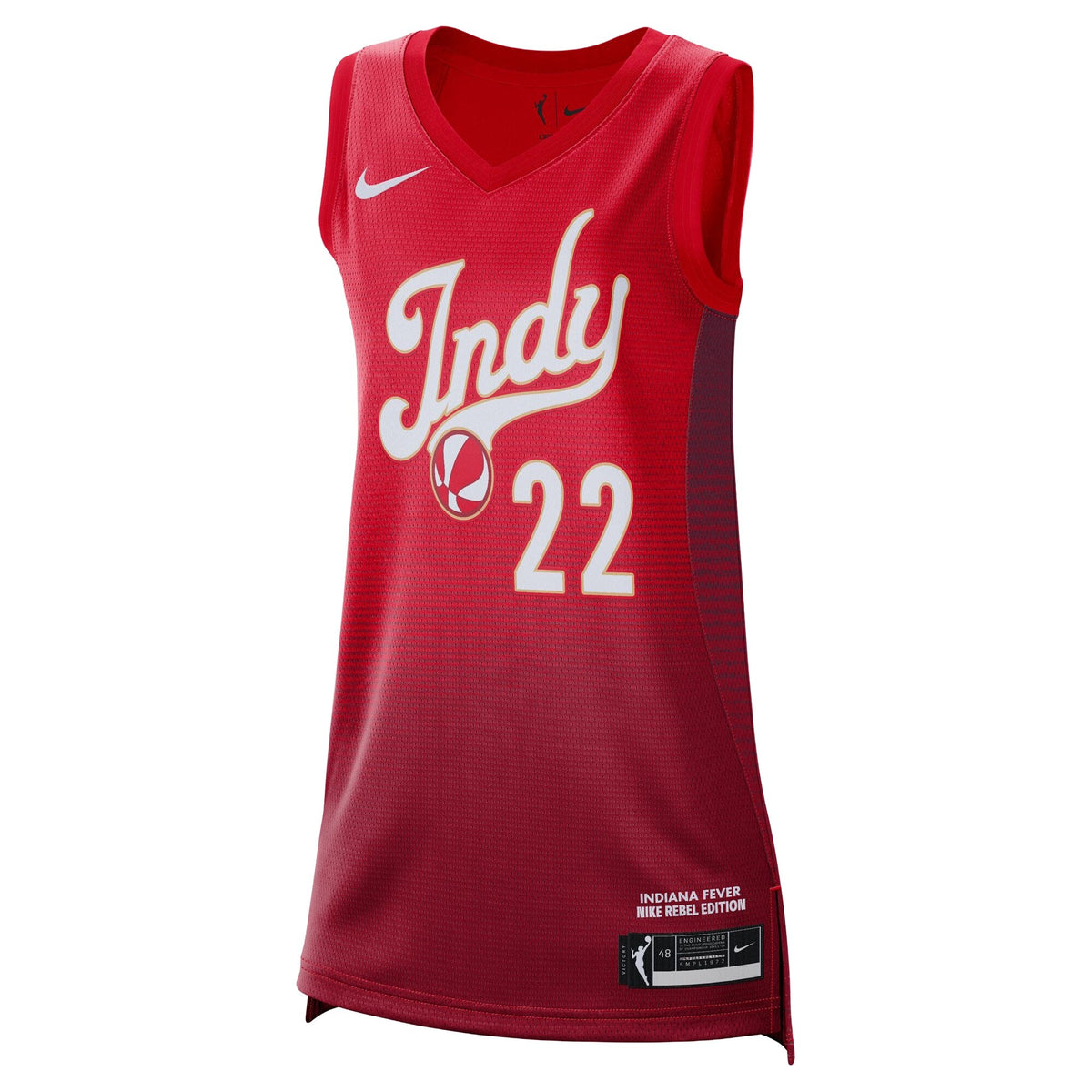 Indiana Fever Rebel Jersey - Caitlin Clark product image 3, provided for visual reference and product detail review