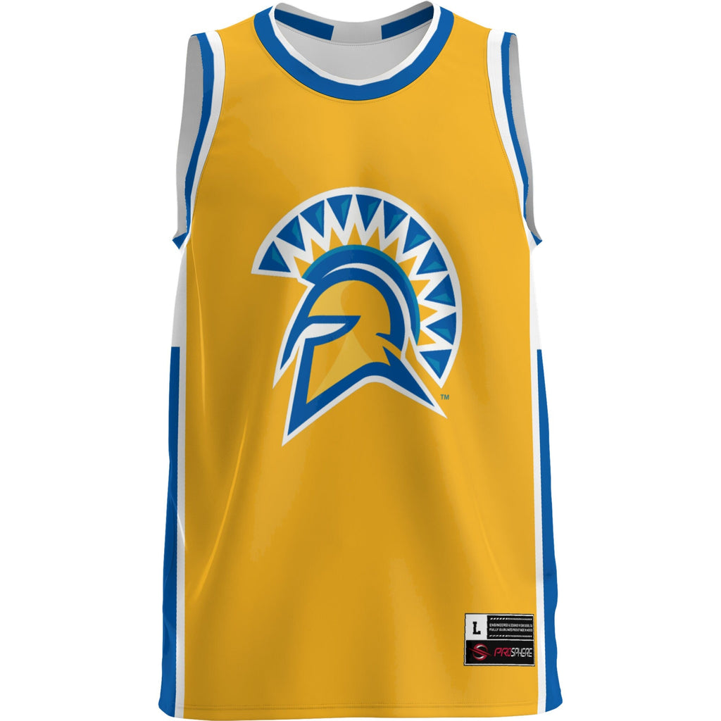 San Jose State Spartans Lightweight Basketball Jersey - Blue product image 3, provided for visual reference and product