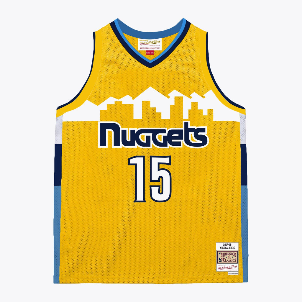 Denver Nuggets Swingman Jersey 2017 Nikola Jokic product image 2, provided for visual reference and product detail review