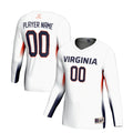Virginia Cavaliers Adult NIL Lightweight Volleyball Jersey - White product image 1, provided for visual reference and