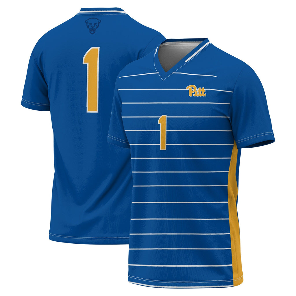 Pitt Panthers Lightweight Soccer Fashion Jersey - Royal product image 2, provided for visual reference and product detail