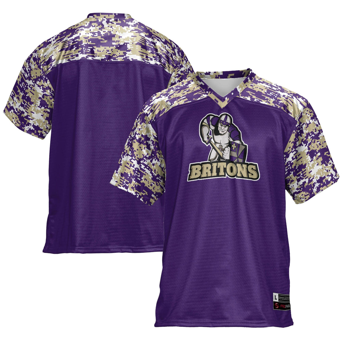 Albion Britons Football Jersey - Purple product image 1, provided for visual reference and product detail review