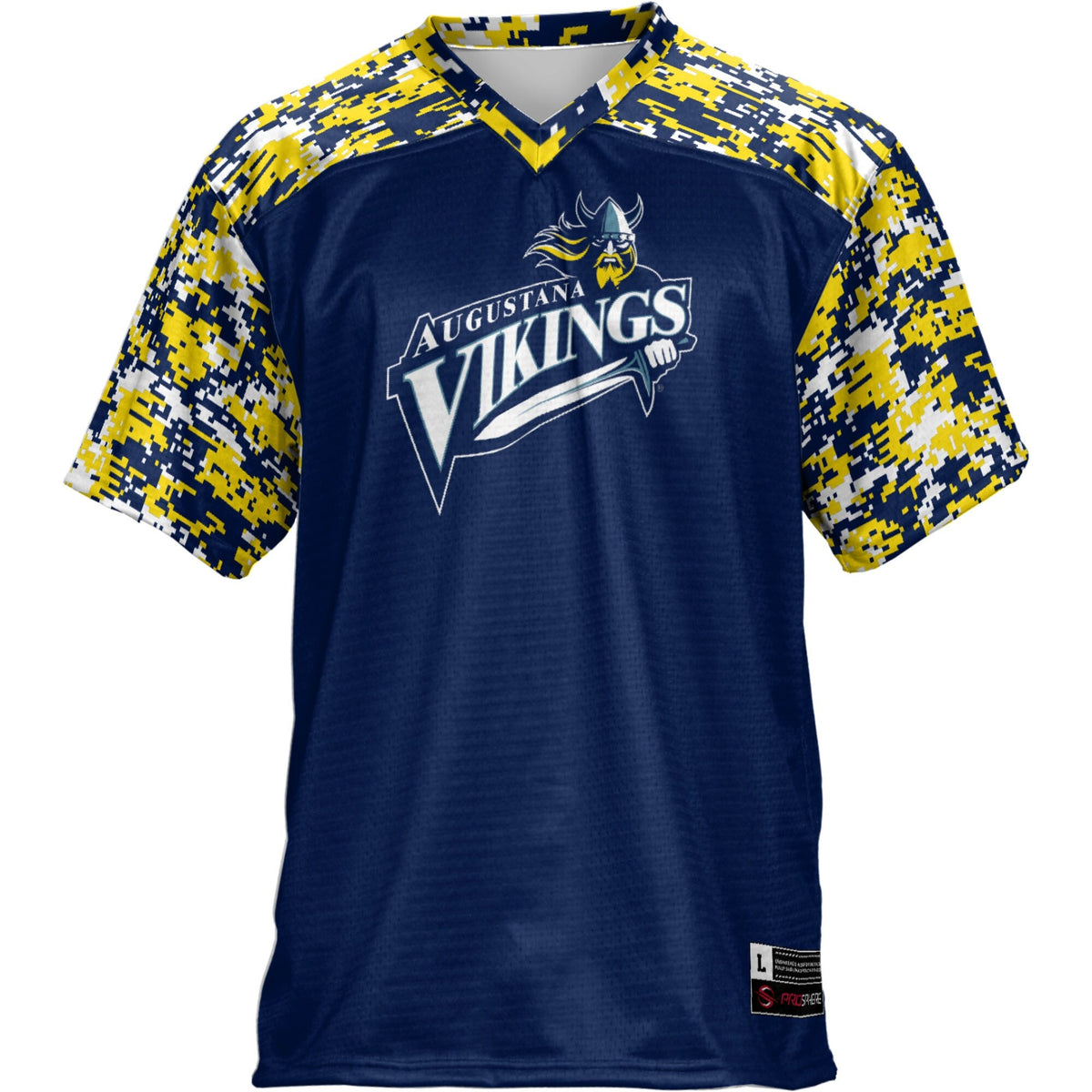 Augustana Vikings Football Jersey - Navy product image 3, provided for visual reference and product detail review
