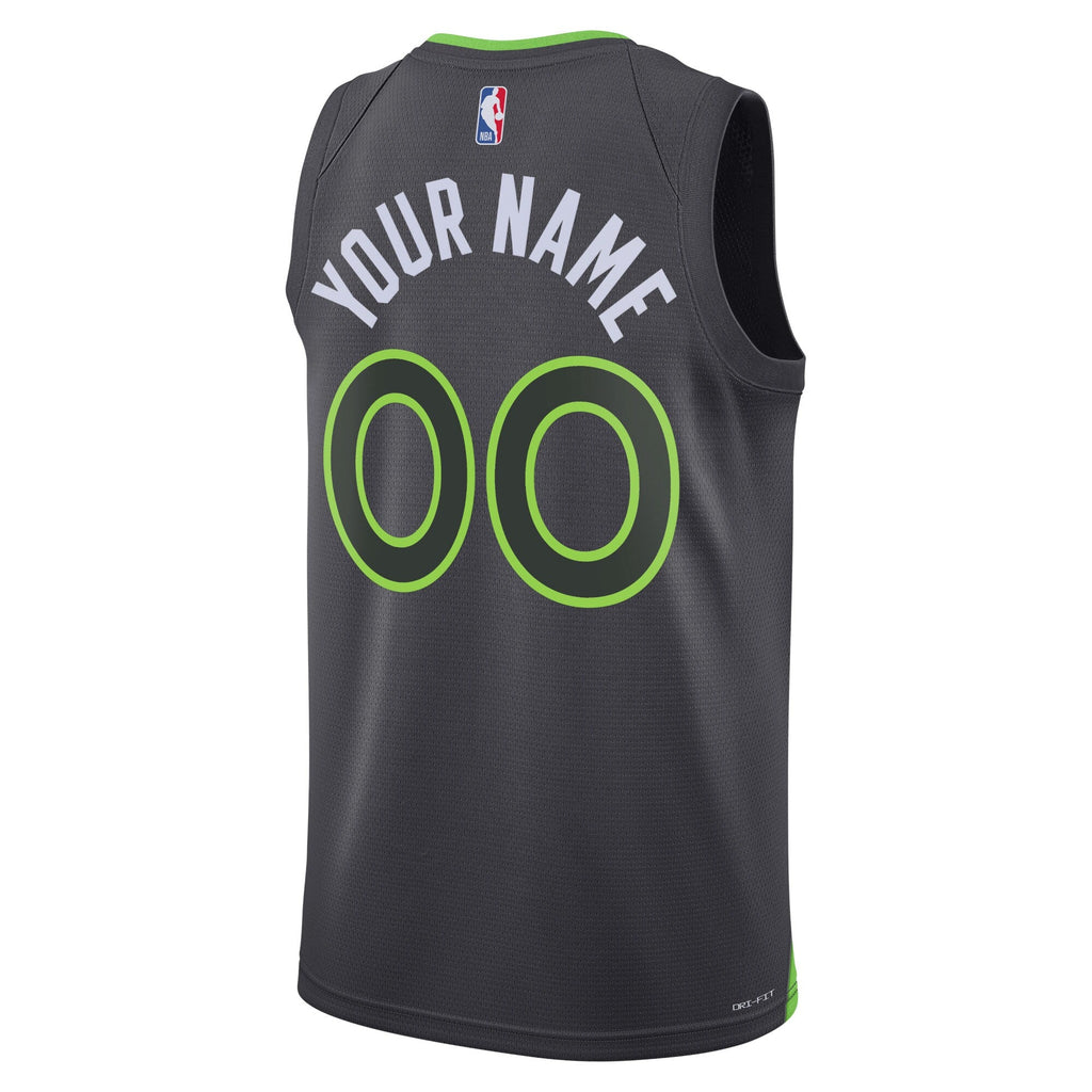 Minnesota Timberwolves Statement Swingman Jersey - Custom product image 3, provided for visual reference and product detail
