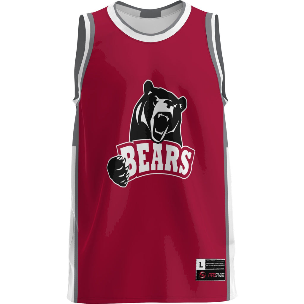 Lenoir Rhyne Bears Lightweight Basketball Jersey - Blue product image 3, provided for visual reference and product detail