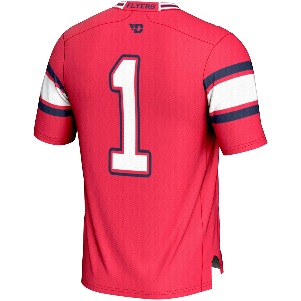 #1 Dayton Flyers Endzone Football Jersey - Red product image 4, provided for visual reference and product detail review