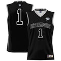 #1 New Hampshire Wildcats Lightweight Basketball Jersey - Black product image 1, provided for visual reference and product
