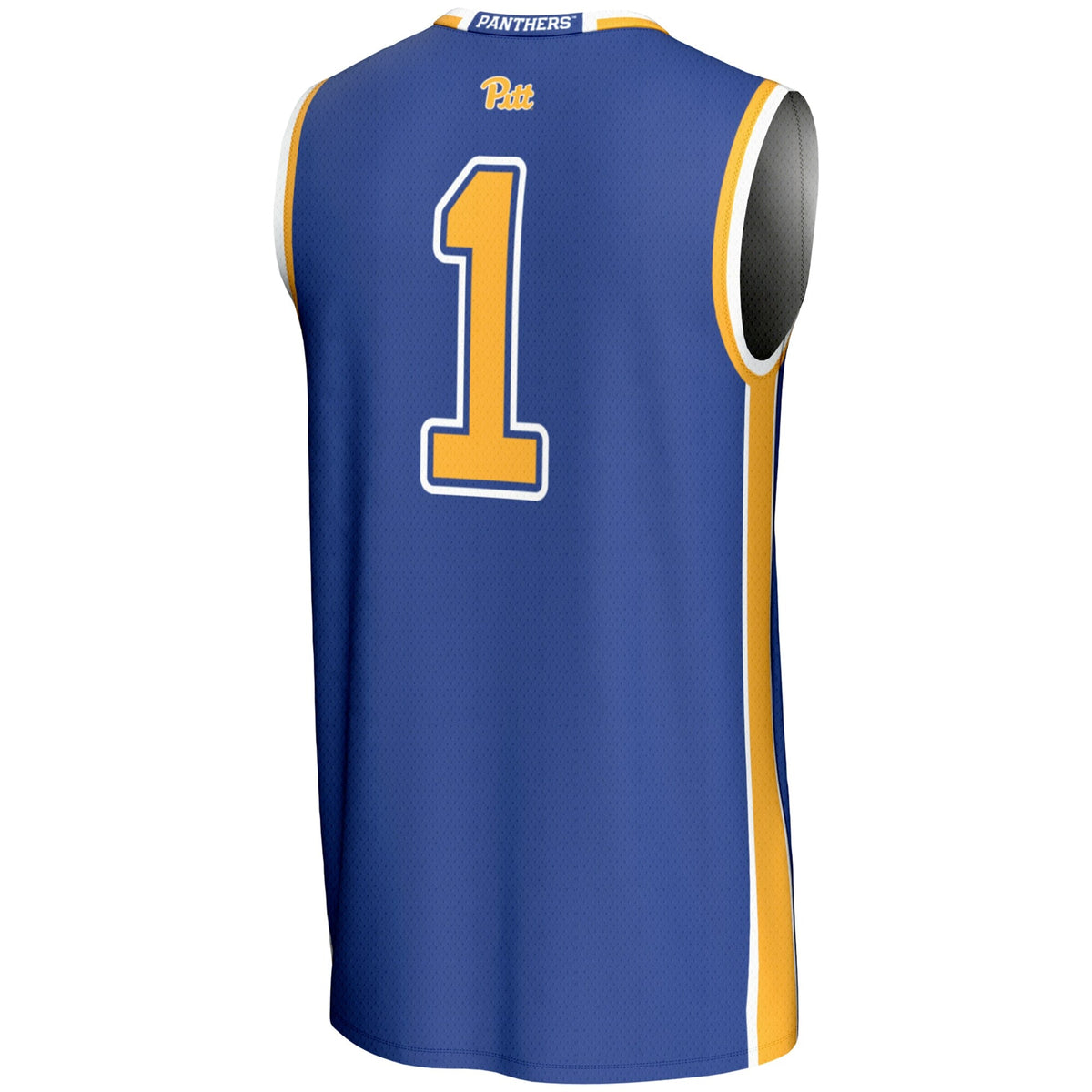 #1 Pitt Panthers Lightweight Basketball Jersey - Royal product image 4, provided for visual reference and product detail