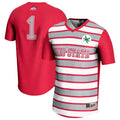 #1 Ohio State Buckeyes Lightweight Soccer Fashion Jersey - Scarlet product image 1, provided for visual reference and