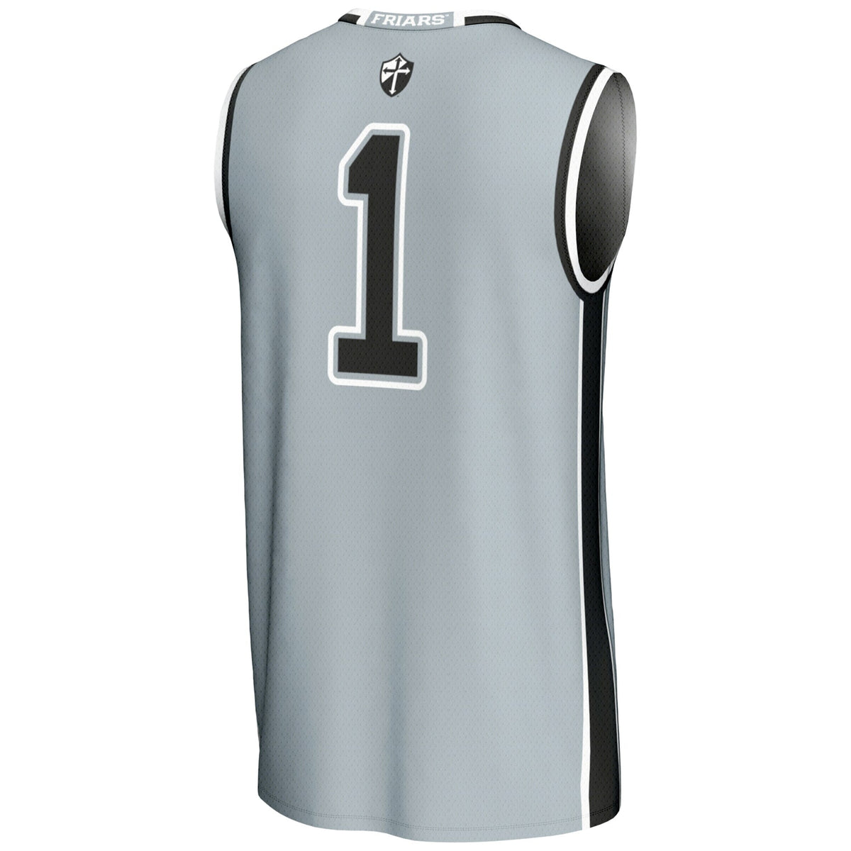 #1 Providence Friars Lightweight Basketball Jersey - Silver product image 4, provided for visual reference and product