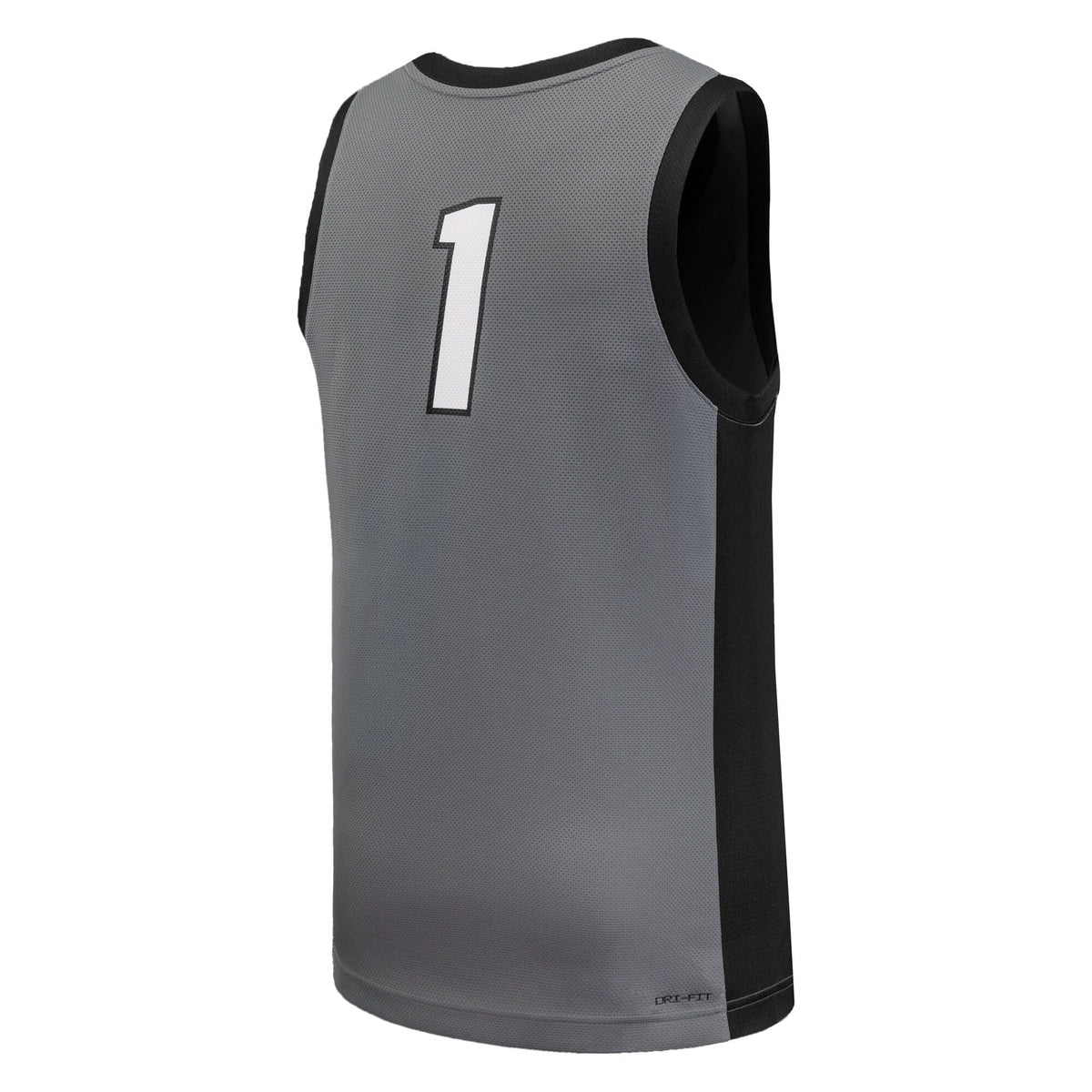 #1 Gray Colorado Buffaloes Replica Basketball Jersey product image 4, provided for visual reference and product detail review