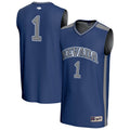 #1 Nevada Wolf Pack Lightweight Basketball Fashion Jersey - Navy product image 1, provided for visual reference and product