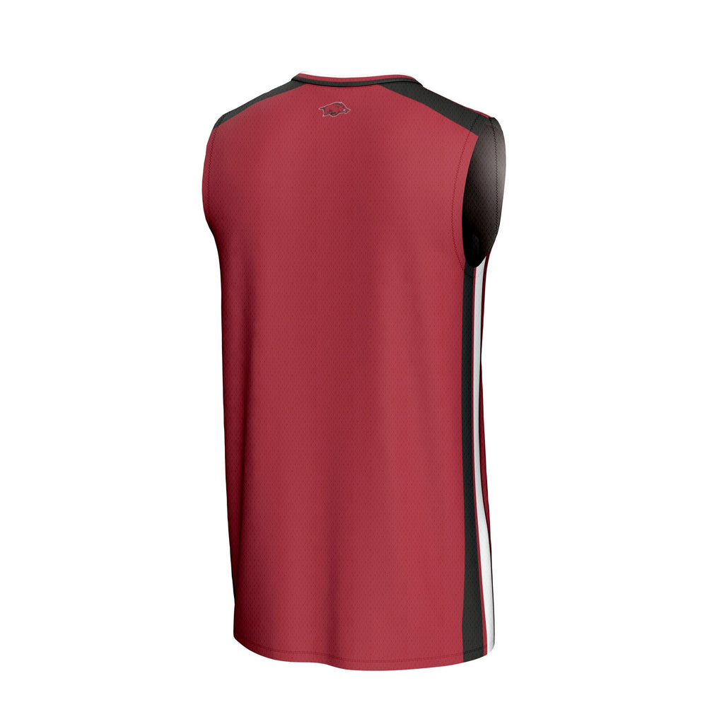 Arkansas Razorbacks Spirit Basketball Jersey - Cardinal product image 4, provided for visual reference and product detail