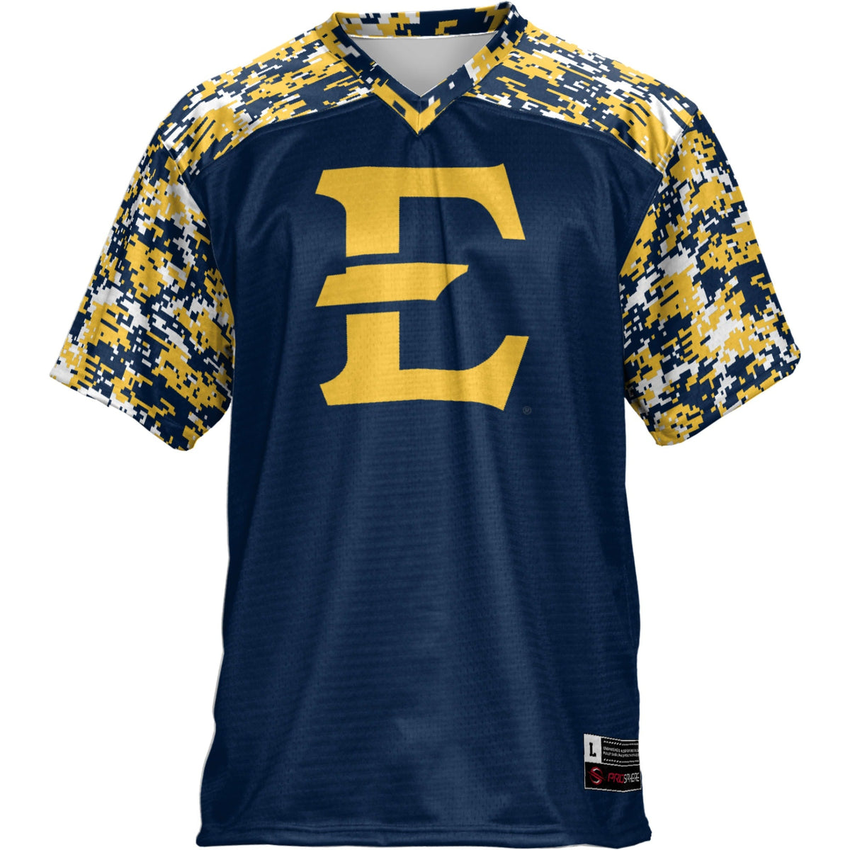 ETSU Buccaneers Football Jersey - Navy product image 3, provided for visual reference and product detail review
