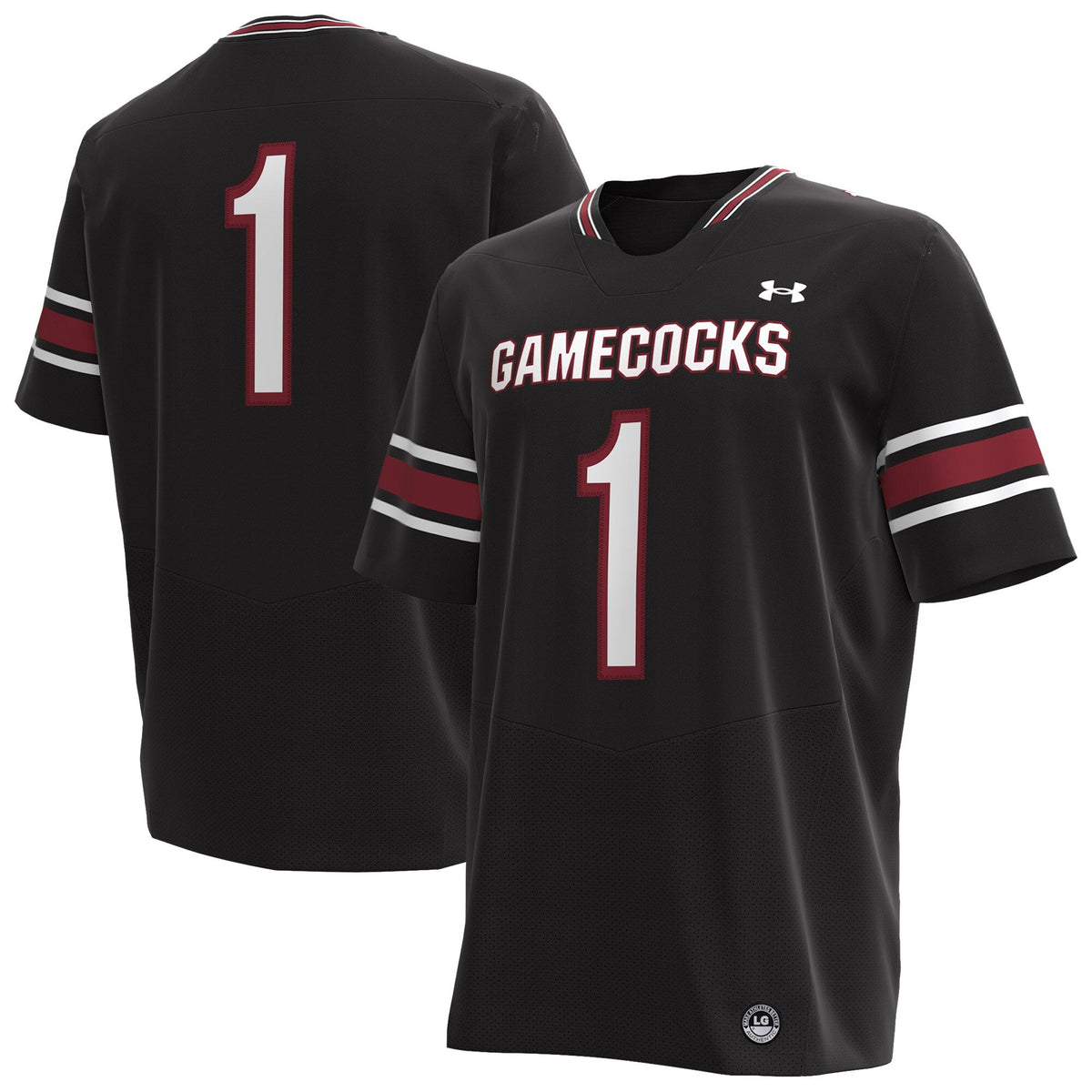 South Carolina Gamecocks Premier Football Jersey - Black product image 2, provided for visual reference and product detail