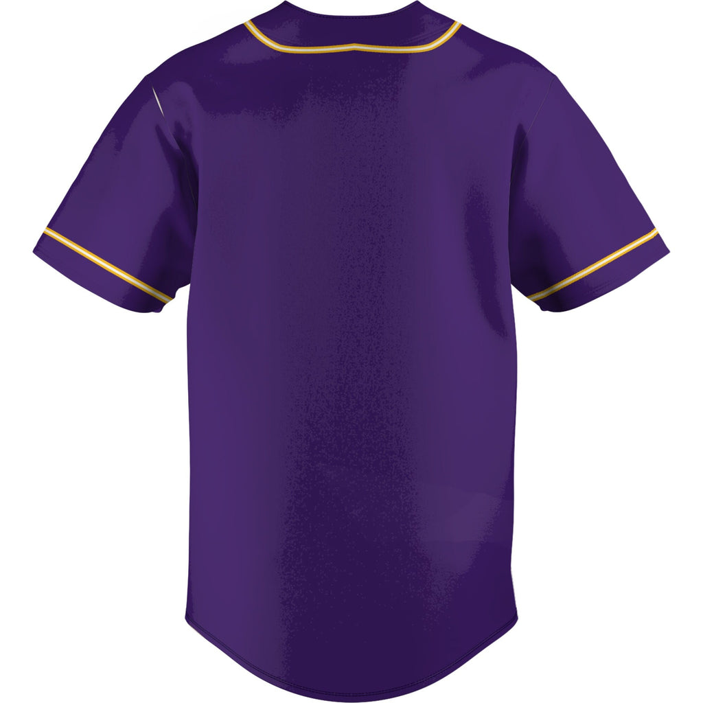 UAlbany Great Danes Lightweight Baseball Jersey - Purple product image 4, provided for visual reference and product detail