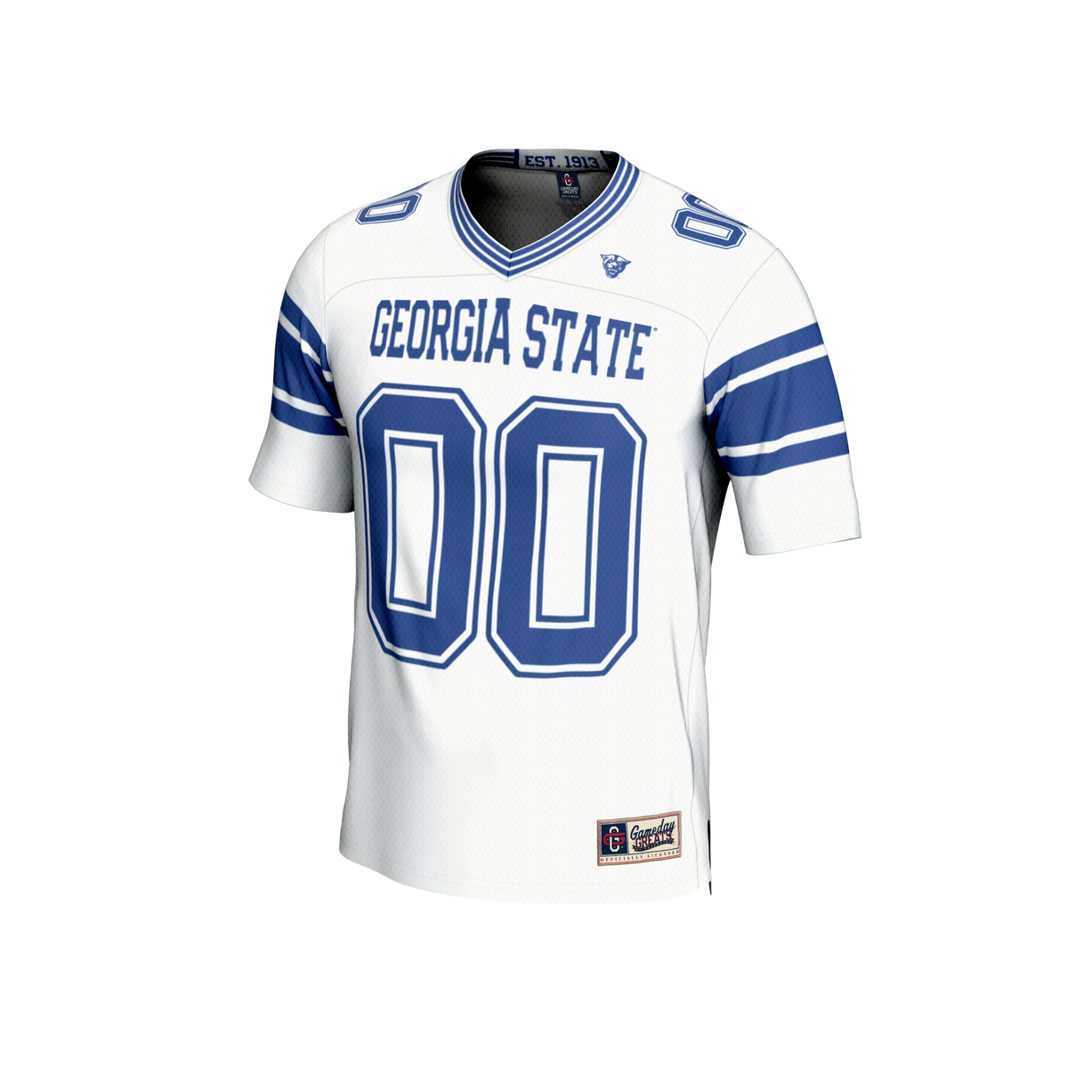 Georgia State Panthers NIL Football Fashion Jersey - White product image 3, provided for visual reference and product detail