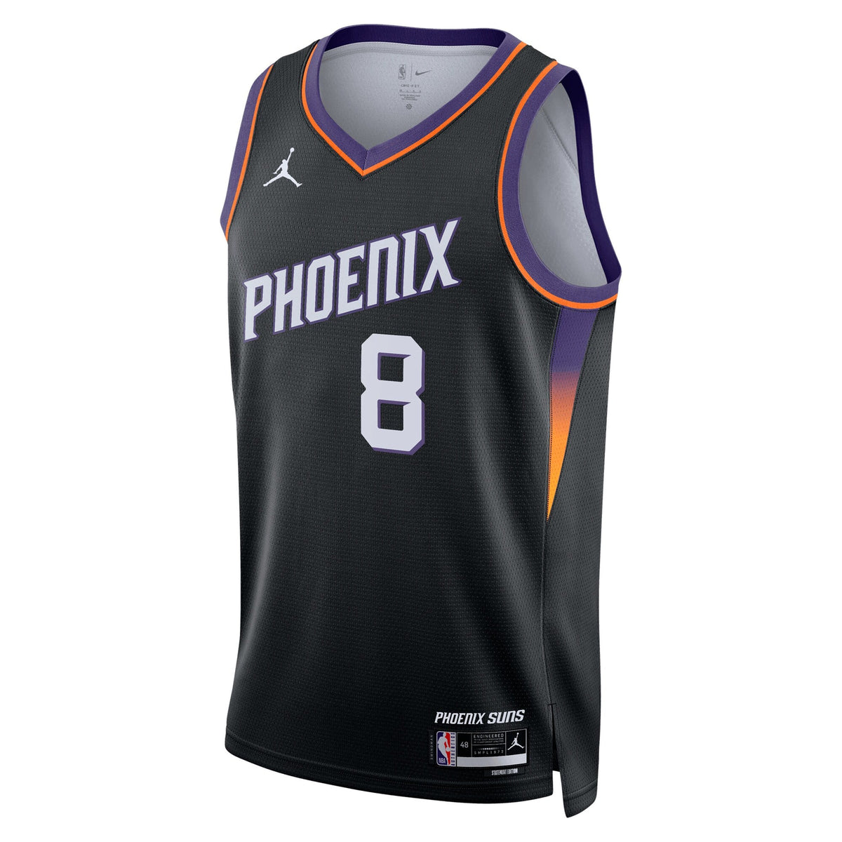 Phoenix Suns Statement Edition Jersey - Black - Luke Kennard product image 3, provided for visual reference and product