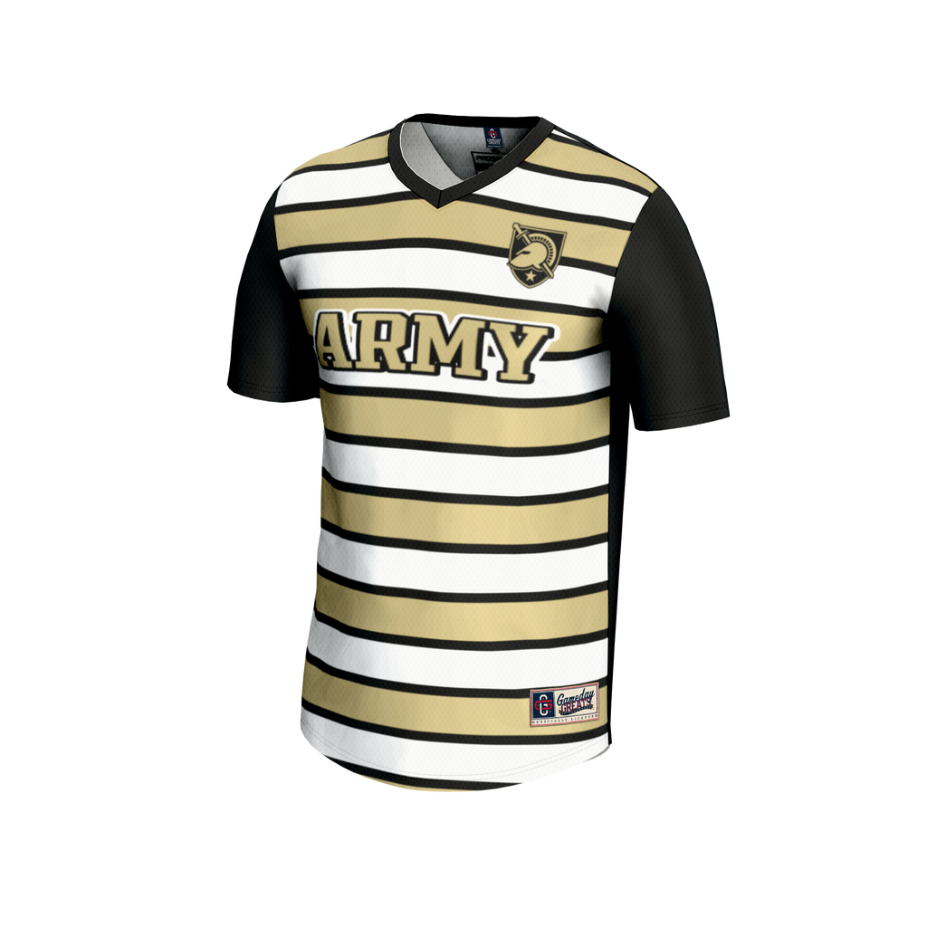 #1 Army Black Knights Lightweight Soccer Fashion Jersey - Black product image 3, provided for visual reference and product