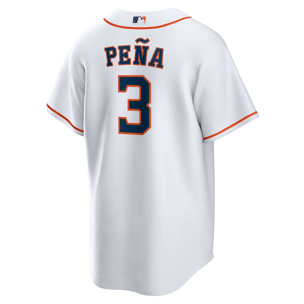 Houston Astros Jeremy Peña White Home Replica Jersey product image 4, provided for visual reference and product detail review